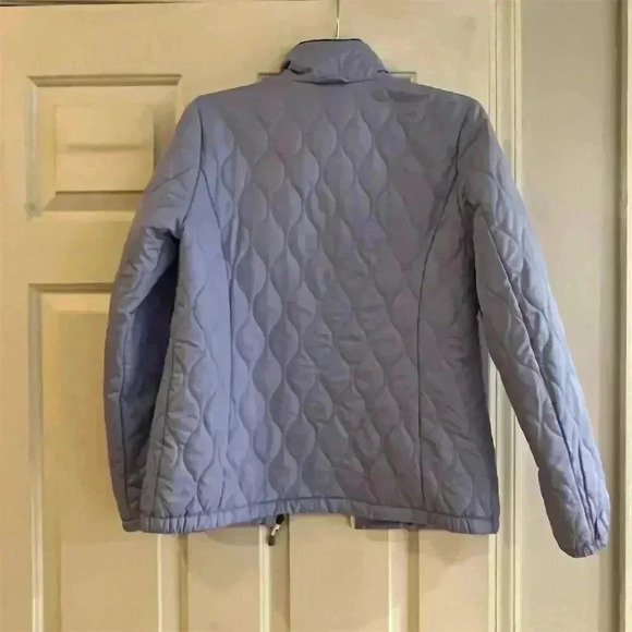 Gerry Women's Quilted Jacket purple Size S Full Zip Elastic Cuffs - Picture 8 of 8